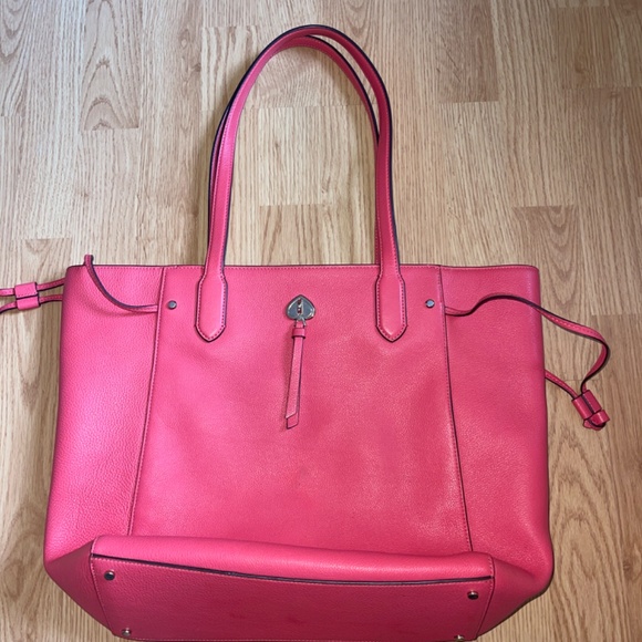 Pink kate spade Pebble Leather Shoulder Bag / Tote - Picture 3 of 7